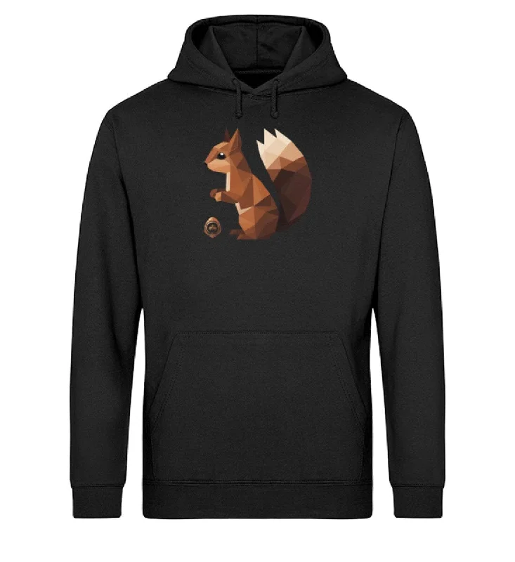 Origami Eichhörnchen - Bio Unisex Hoodie (BASIC)